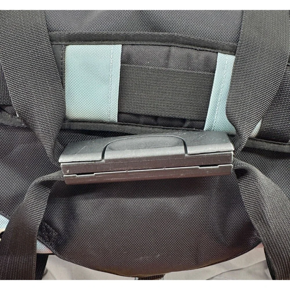 Ogio Gym Duffle Bag 35 Liter Light Blue & Black Heavy Duty Travel Sports